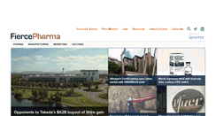 Desktop Screenshot of fiercepharma.com